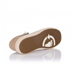 Zapatillas Lona Natural World 8411e Hombre Beig