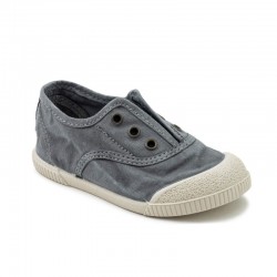 Zapatillas Lona Ba Natural World 4520e Niño Gris
