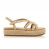 Sandalias Planas Mustang 51261 Mujer Natural