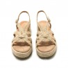 Sandalias Planas Mustang 51261 Mujer Natural
