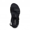 Sandalias Planas Skechers 119465 Mujer Negro