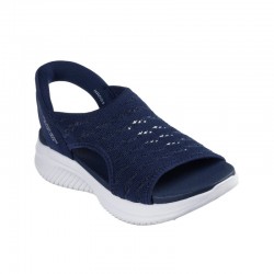 Sandalias Planas Skechers 119805 Mujer Marino