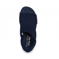 Sandalias Planas Skechers 119805 Mujer Marino