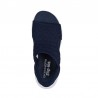 Sandalias Planas Skechers 119805 Mujer Marino