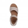 Sandalias Planas Skechers 114413 Mujer Taupe