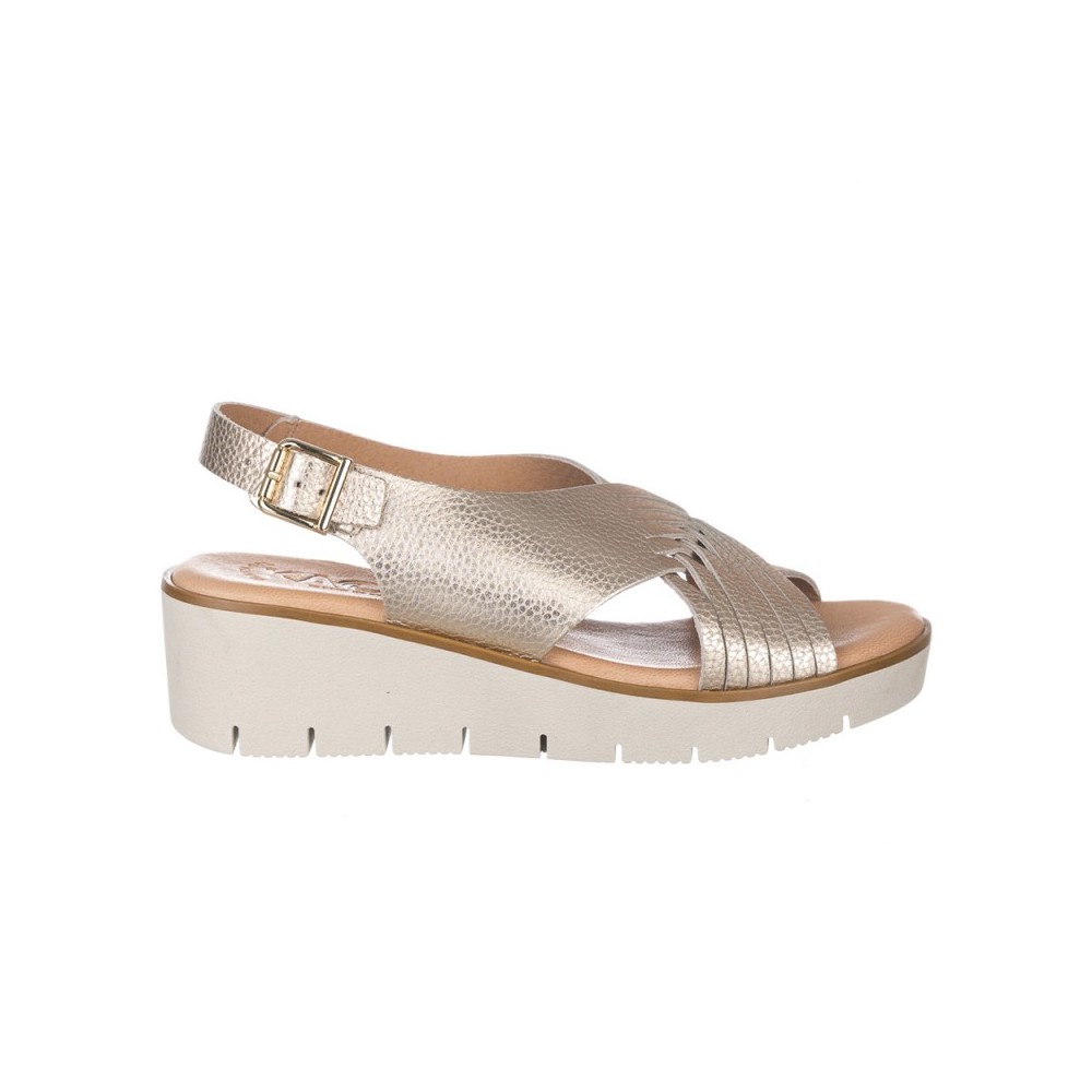 Cuñas Zapp 2451 Mujer Oro