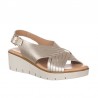 Cuñas Zapp 2451 Mujer Oro