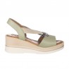 Cuñas Zapp 1612 Mujer Verde