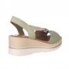 Cuñas Zapp 1612 Mujer Verde