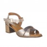 Sandalias de tacón Zapp 1980 Mujer Oro