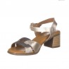 Sandalias de tacón Zapp 1980 Mujer Oro