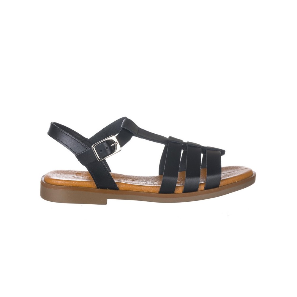 Sandalias Planas Zapp 4458 Mujer Oro
