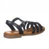 Sandalias Planas Zapp 4458 Mujer Oro