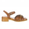 Sandalias Planas Zapp 4541 Mujer Cuero
