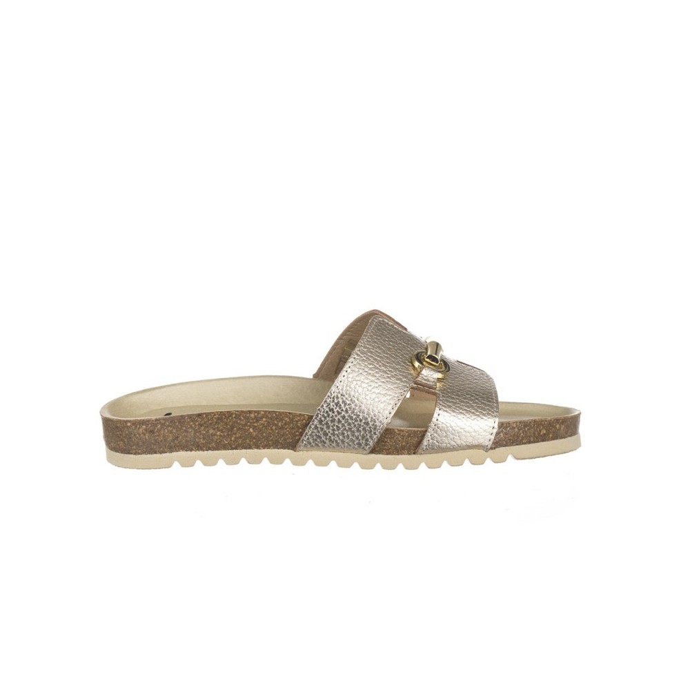Sandalias Planas Zapp Sucuru Mujer Oro