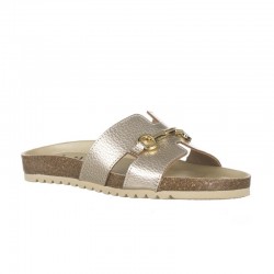 Sandalias Planas Zapp Sucuru Mujer Oro