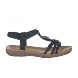 Sandalias Planas Zapp 26676 Mujer Negro