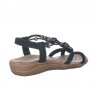Sandalias Planas Zapp 28685 Mujer Negro