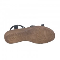 Sandalias Planas Zapp 28685 Mujer Negro