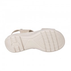 Sandalias Planas Zapp 28655 Mujer Beig