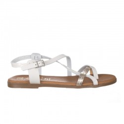 Sandalias Planas Oh My Sandals 5556 Mujer Hielo
