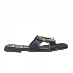 Sandalias Planas Oh My Sandals 5565 Mujer Negro