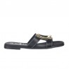 Sandalias Planas Oh My Sandals 5565 Mujer Negro