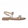 Sandalias Planas Oh My Sandals 5575 Mujer Oro