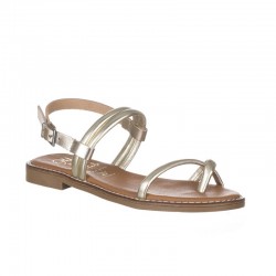 Sandalias Planas Oh My Sandals 5575 Mujer Oro