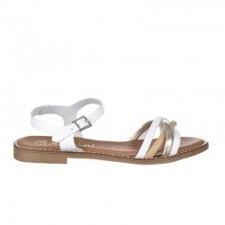 Sandalias Planas Oh My Sandals 5574 Mujer Blanco