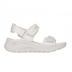Sandalias Planas Skechers 119465 Mujer Beig