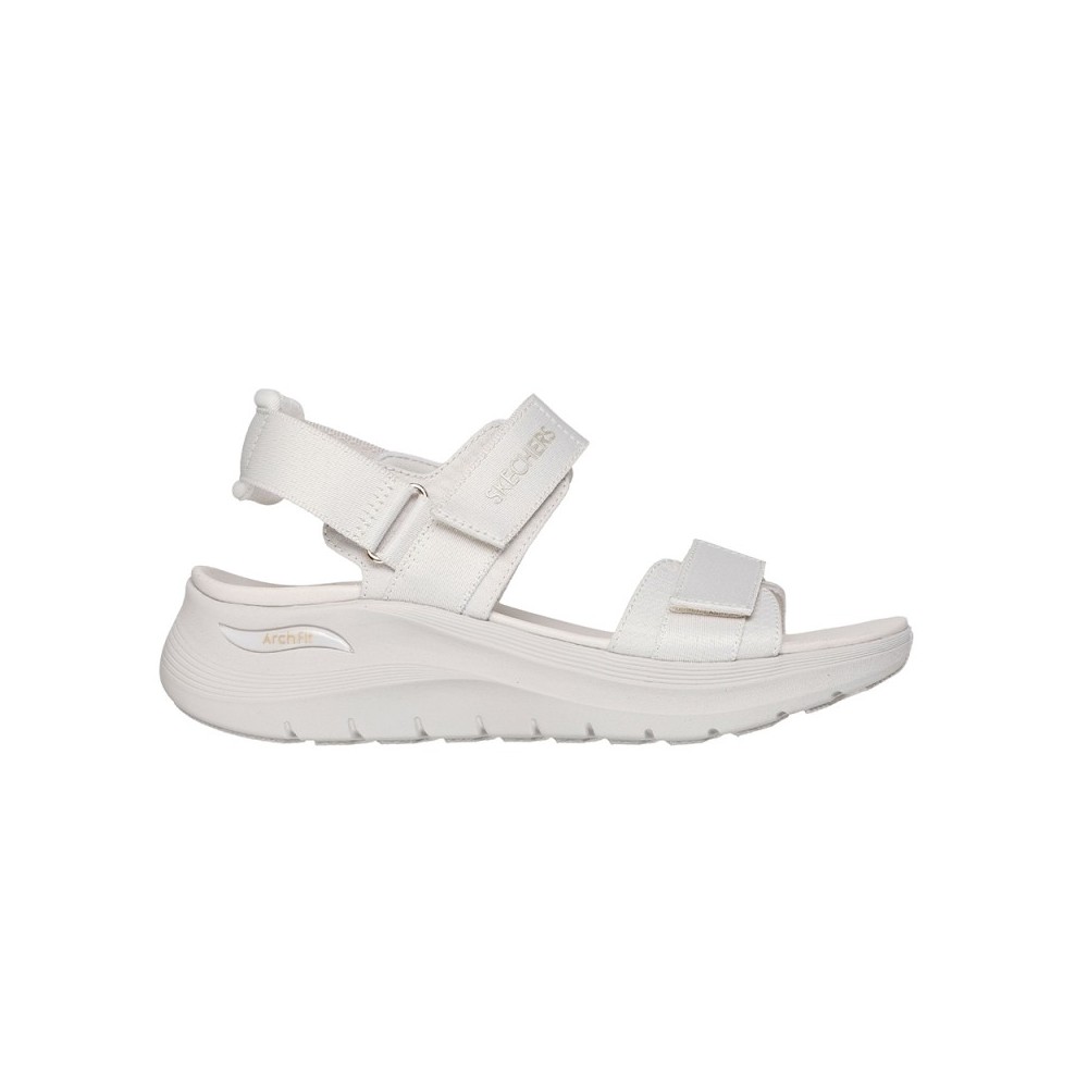 Sandalias Planas Skechers 119465 Mujer Beig