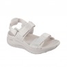 Sandalias Planas Skechers 119465 Mujer Beig