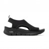 Sandalias Planas Skechers 119236 Mujer Negro-negro