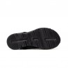 Sandalias Planas Skechers 119236 Mujer Negro-negro
