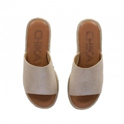 Sandalias Planas Chika10 Bonna 25 Mujer Oro