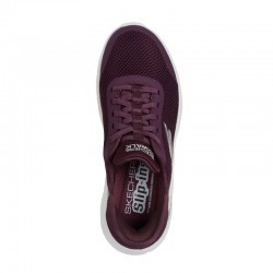 Sneakers Skechers Grand Entry Mujer Burdeos