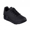 Sneakers Skechers Work: Uno Sr Mujer Negro-negro