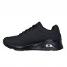 Sneakers Skechers Work: Uno Sr Mujer Negro-negro