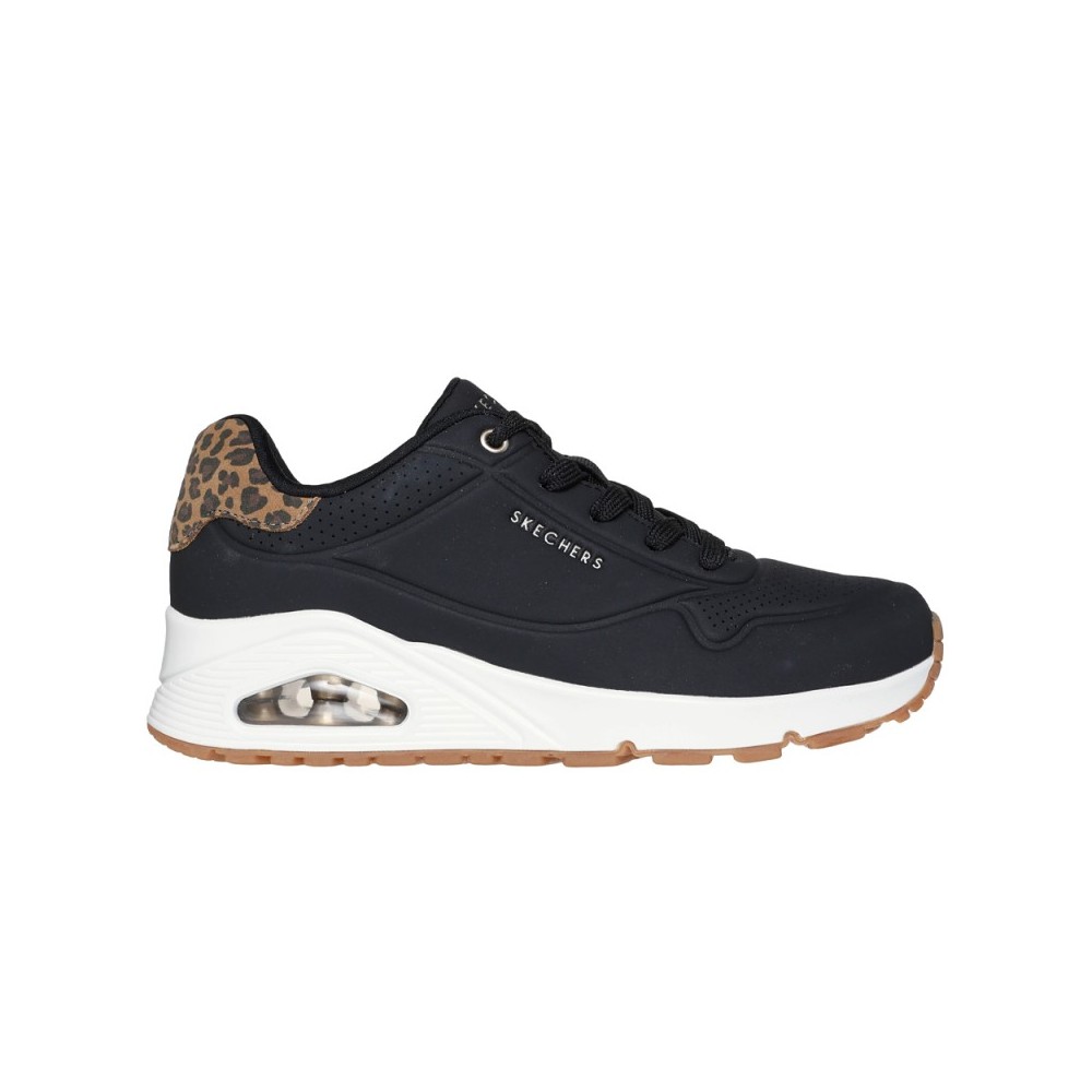Sneakers Skechers Uno - Jungle Nite Mujer Negro