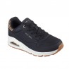 Sneakers Skechers Uno - Jungle Nite Mujer Negro