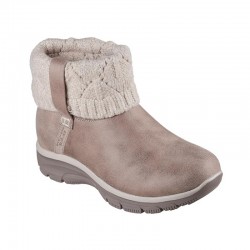 Botines Planos Skechers Skechers Slip-ins Relaxed Fit Mujer Taupe