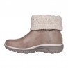 Botines Planos Skechers Skechers Slip-ins Relaxed Fit Mujer Taupe