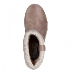 Botines Planos Skechers Skechers Slip-ins Relaxed Fit Mujer Taupe