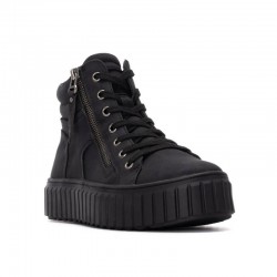 Botines Planos Refresh 172891 Mujer Negro