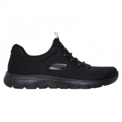 Sneakers Skechers Summit-summer Blush Mujer Negro-negro