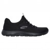 Sneakers Skechers Summit-summer Blush Mujer Negro-negro