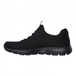 Sneakers Skechers Summit-summer Blush Mujer Negro-negro