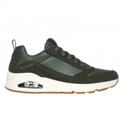 Sneakers Skechers Uno Hombre Kaki