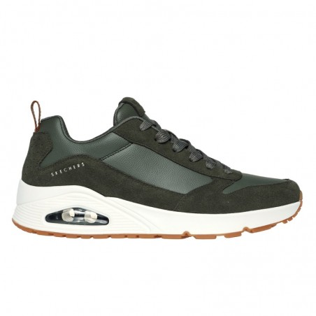 Sneakers Skechers Uno Hombre Kaki
